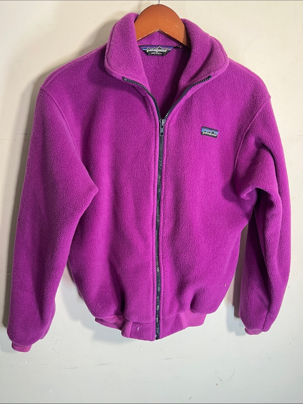 Patagonia Full-Zip Fleece Vintage Jacket USA Made